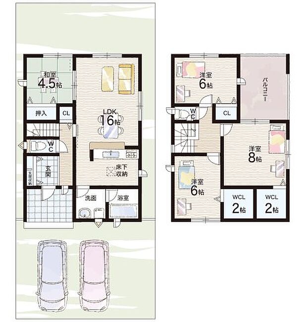 【4LDK】○御所小学校・・・徒歩１１分 ○御所中学校・・・徒歩１０分