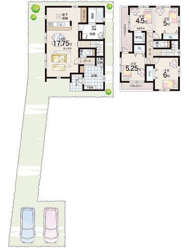 【3LDK】○桜台小学校・・・徒歩6分 ○天王寺川中学校・・・徒歩7分