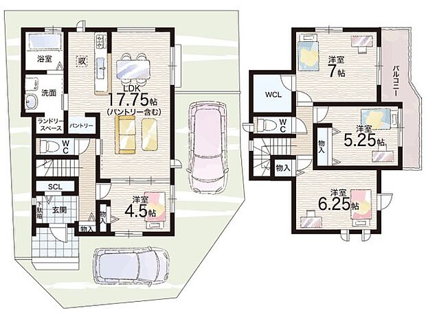 【4LDK】○若草小学校・・・徒歩15分 ○須磨北中学校・・・徒歩10分