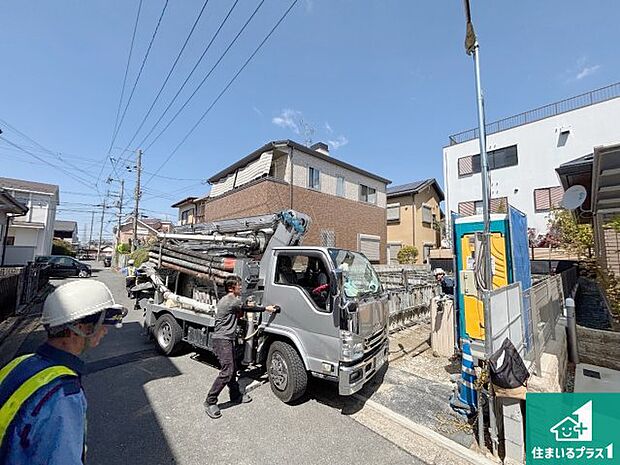【外観】現在建築中!落ち着いた街並みで新生活を始めることが出来そう!周辺の物件も併せてご紹介させて頂きます!
