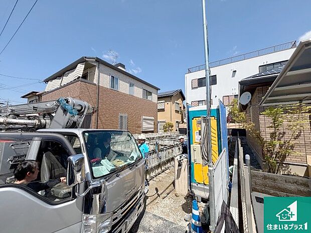 【外観】現在建築中!落ち着いた街並みで新生活を始めることが出来そう!周辺の物件も併せてご紹介させて頂きます!