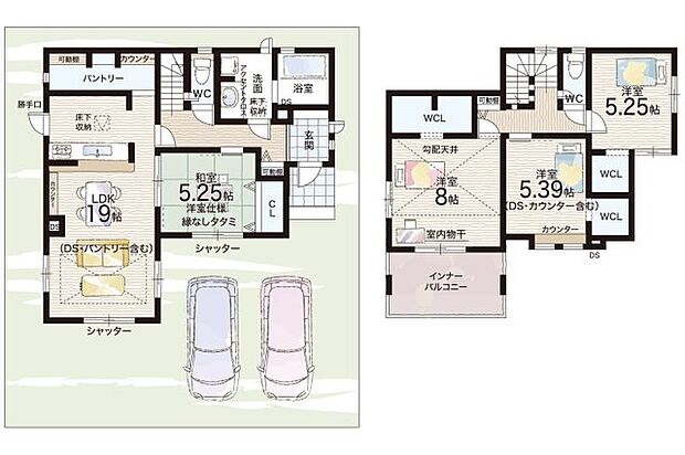【4LDK】○大福小学校・・・徒歩9分 ○桜井西中学校・・・徒歩14分