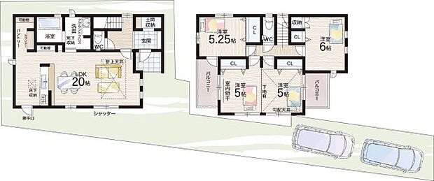 【3LDK】○亀岡小学校・・・徒歩6分 ○亀岡中学校・・・徒歩7分
