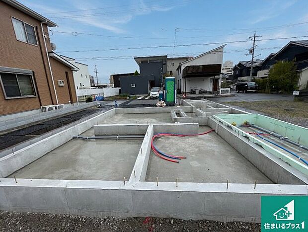 【外観】現在の進捗状況です！順調に作業進行中、完成が待ち遠しいです！詳細の間取り等、お気軽にお問い合わせください！