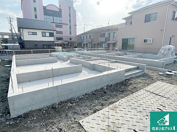 【外観】現在の進捗状況です!順調に作業進行中、完成が待ち遠しいです!詳細の間取り等、お気軽にお問い合わせください!