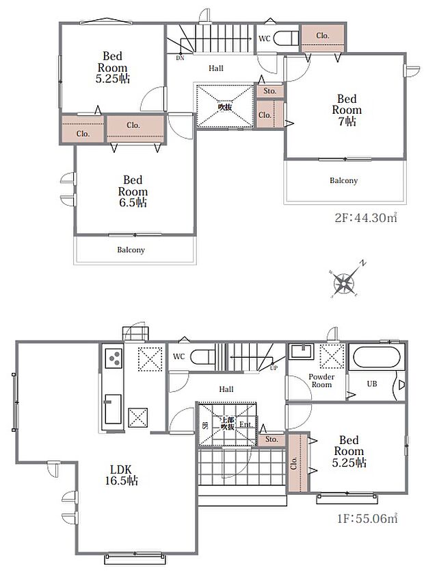 【4LDK】○生駒南第二小学校・・・徒歩20分 ○大瀬中学校・・・徒歩9分