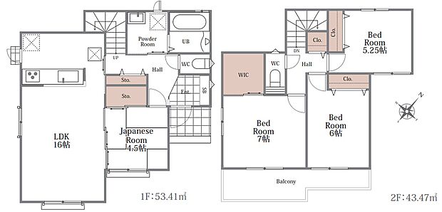 【4LDK】○生駒南第二小学校・・・徒歩20分 ○大瀬中学校・・・徒歩9分