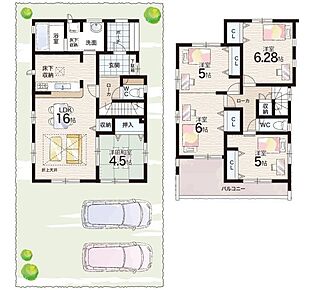 ○清和台小学校・・・徒歩6分 ○清和台中学校・・・徒歩9分 