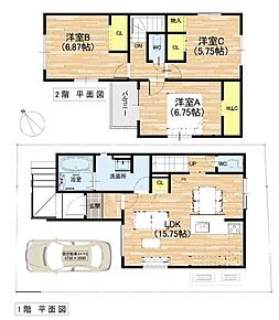 ○藤阪小学校・・・徒歩11分 ○杉中学校・・・徒歩19分 
