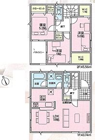 ○楠葉北小学校・・・徒歩13分 ○楠葉中学校・・・徒歩19分 