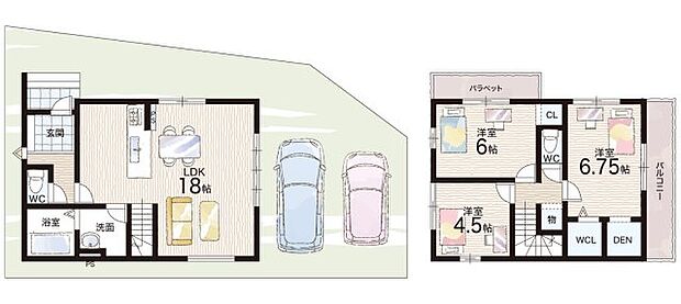 【3LDK】○広沢小学校・・・徒歩9分 ○嵯峨中学校・・・徒歩13分