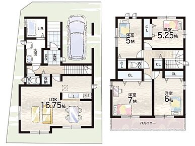 ○富田小学校・・・徒歩3分 ○第四中学校・・・徒歩20分 