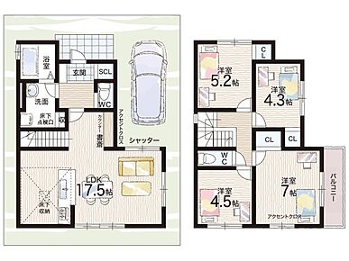 ○橋本小学校・・・徒歩20分 ○男山第三中学校・・・徒歩32分 