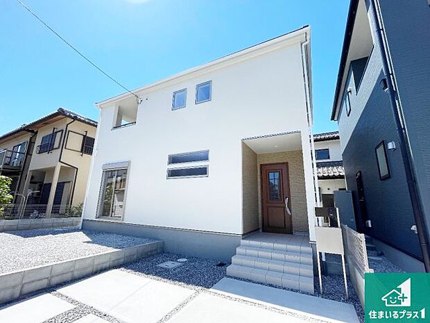 【外観】お客様に長く安心して住んでいだだける事にこだわった家づくり！住んでからのアフターサービスにもしっかりと取り組んでいます！