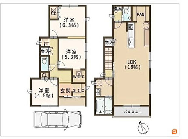 【3LDK】○藤井寺北小学校・・・徒歩8分 ○第三中学校・・・徒歩23分