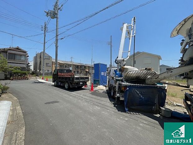 【外観】現在建築中!落ち着いた街並みで新生活を始めることが出来そう!周辺の物件も併せてご紹介させて頂きます!