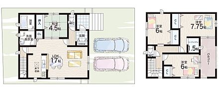 ○石山小学校・・・徒歩23分 ○石山中学校・・・徒歩30分 