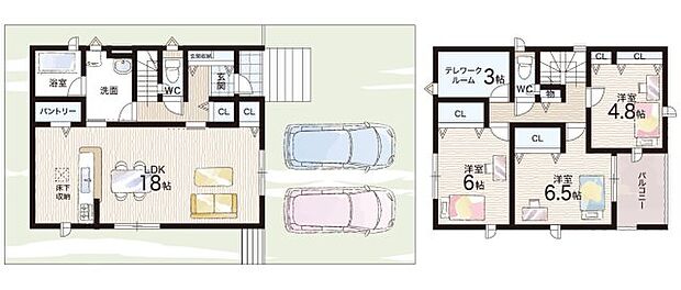 【3LDK】○石山小学校・・・徒歩23分 ○石山中学校・・・徒歩30分