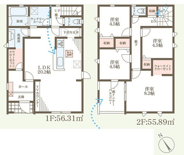 【4LDK】○平田小学校・・・徒歩7分 ○中央中学校・・・徒歩17分