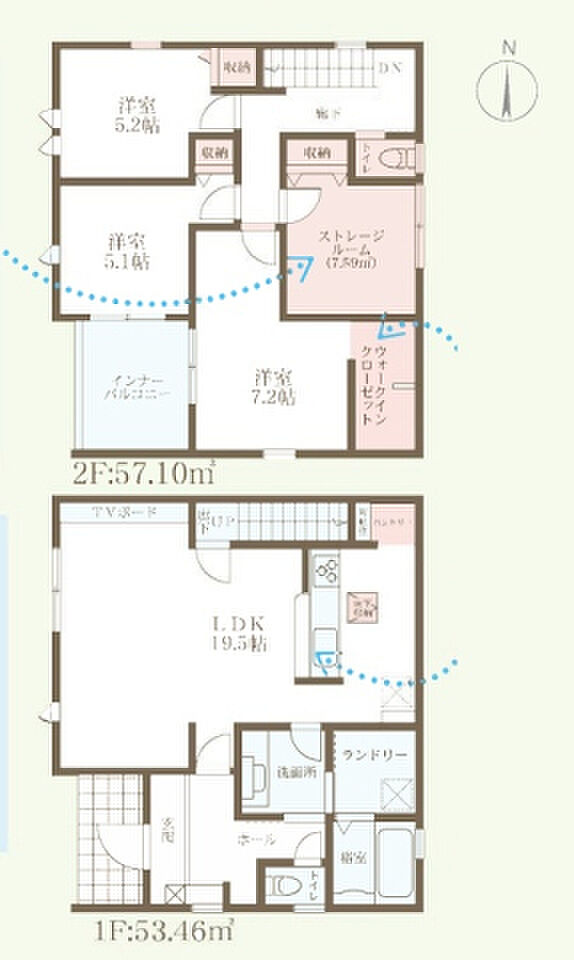 【3LDK+S(納戸)】○南小学校・・・徒歩12分 ○第七中学校・・・徒歩20分