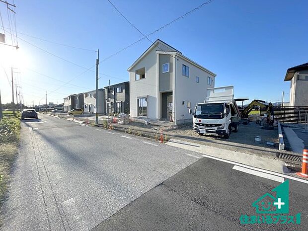 【外観】お客様に長く安心して住んでいだだける事にこだわった家づくり！住んでからのアフターサービスにもしっかりと取り組んでいます！