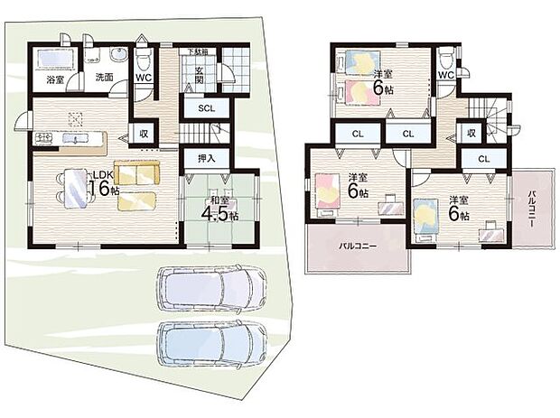 【4LDK】○伏見南小学校・・・徒歩14分 ○京西中学校・・・徒歩11分