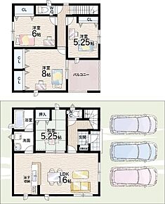 ○平群小学校・・・徒歩8分 ○平群中学校・・・徒歩15分 