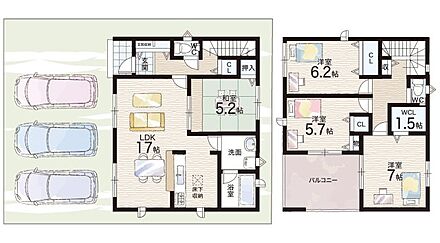 ○安倍小学校・・・徒歩13分 ○桜井中学校・・・徒歩32分 