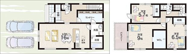 【3LDK】○西山小学校・・・徒歩9分 ○有野北中学校・・・徒歩22分
