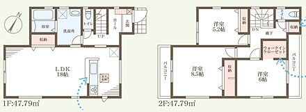 ○小金台小学校・・・徒歩12分 ○富田林市明治池中学校・・・徒歩12分 