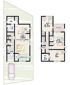 ○清高小学校・・・徒歩9分 ○高南中学校・・・徒歩10分 