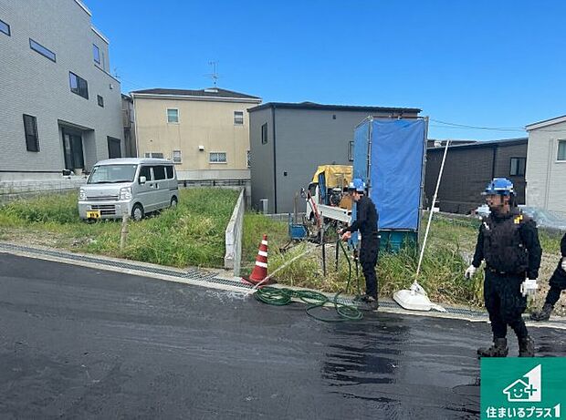 【外観】現在建築中!落ち着いた街並みで新生活を始めることが出来そう!周辺の物件も併せてご紹介させて頂きます!