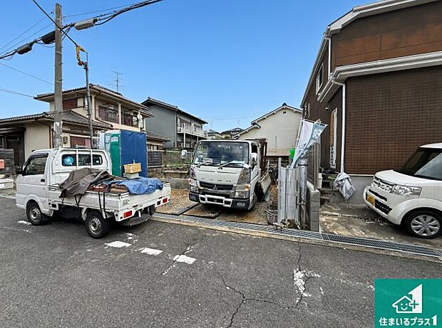 【外観】現在建築中!落ち着いた街並みで新生活を始めることが出来そう!周辺の物件も併せてご紹介させて頂きます!