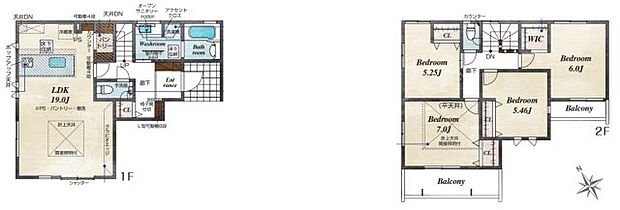 【4LDK】○大宝小学校・・・徒歩6分 ○栗東西中学校・・・徒歩7分