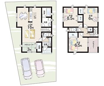 ○古市南小学校・・・徒歩5分 ○誉田中学校・・・徒歩27分 