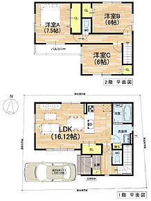 ○日置荘西小学校・・・徒歩3分 ○日置荘中学校・・・徒歩18分 