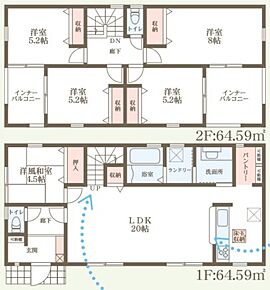 ○忍海小学校・・・徒歩16分 ○新庄中学校・・・徒歩17分 