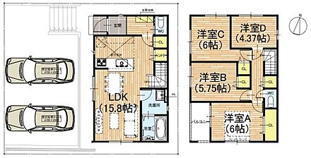 ○埴生南小学校・・・徒歩7分 ○河原城中学校・・・徒歩15分 