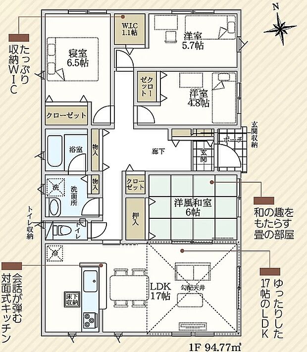 【間取図】