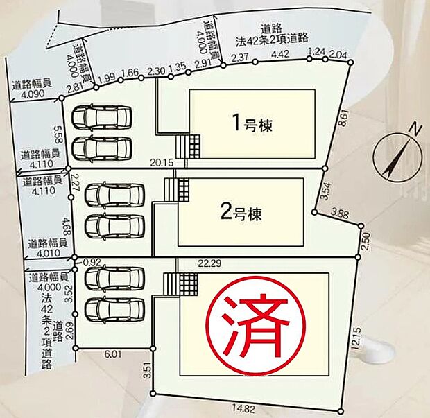 区画図