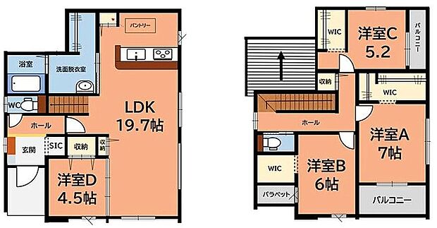 【間取図】