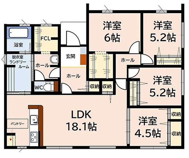 【間取図】
