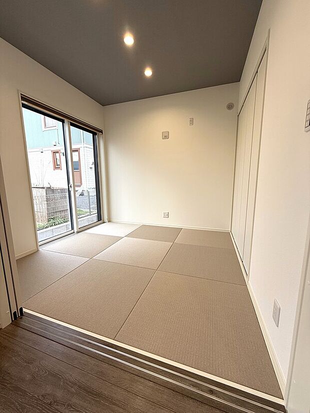 【【3号地】和室】キッズスペースやお客様の宿泊場所としてもお使いいただける癒しの和室空間!