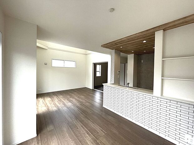 【リビング】LDK広々17.75帖！