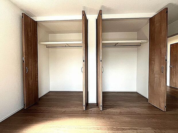 【【1号地】クローゼット】全居室収納付き!