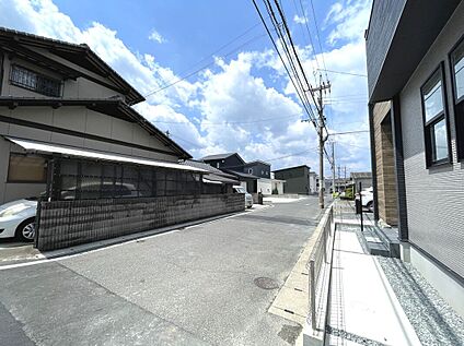 前面道路