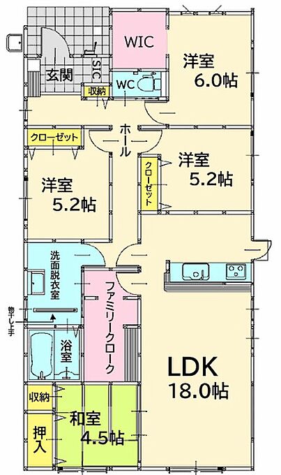 【1号棟】間取図