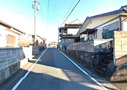 前面道路