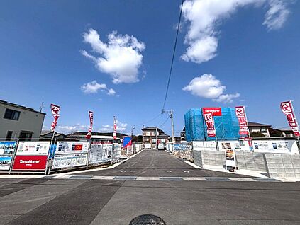分譲地街並み