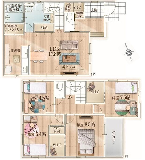 【2号棟】間取図